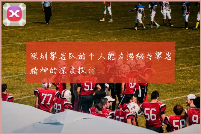 深圳攀岩队的个人能力揭秘与攀岩精神的深度探讨