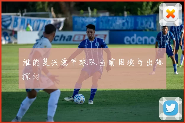 谁能复兴意甲球队当前困境与出路探讨