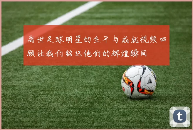 离世足球明星的生平与成就视频回顾让我们铭记他们的辉煌瞬间